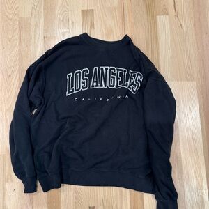 Black brandy melville crewneck